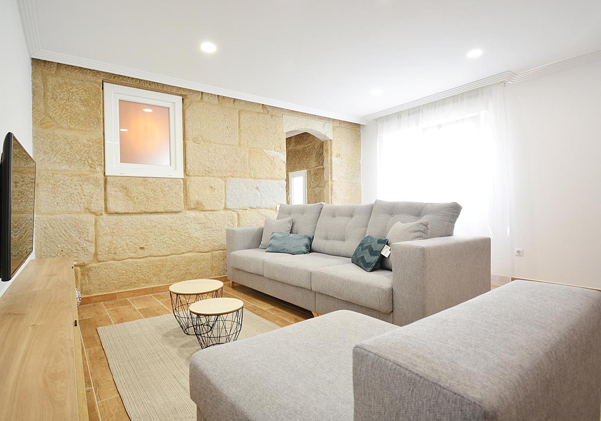 Вилла Galihost - Casa Con Jardin En Понтеведра Экстерьер фото